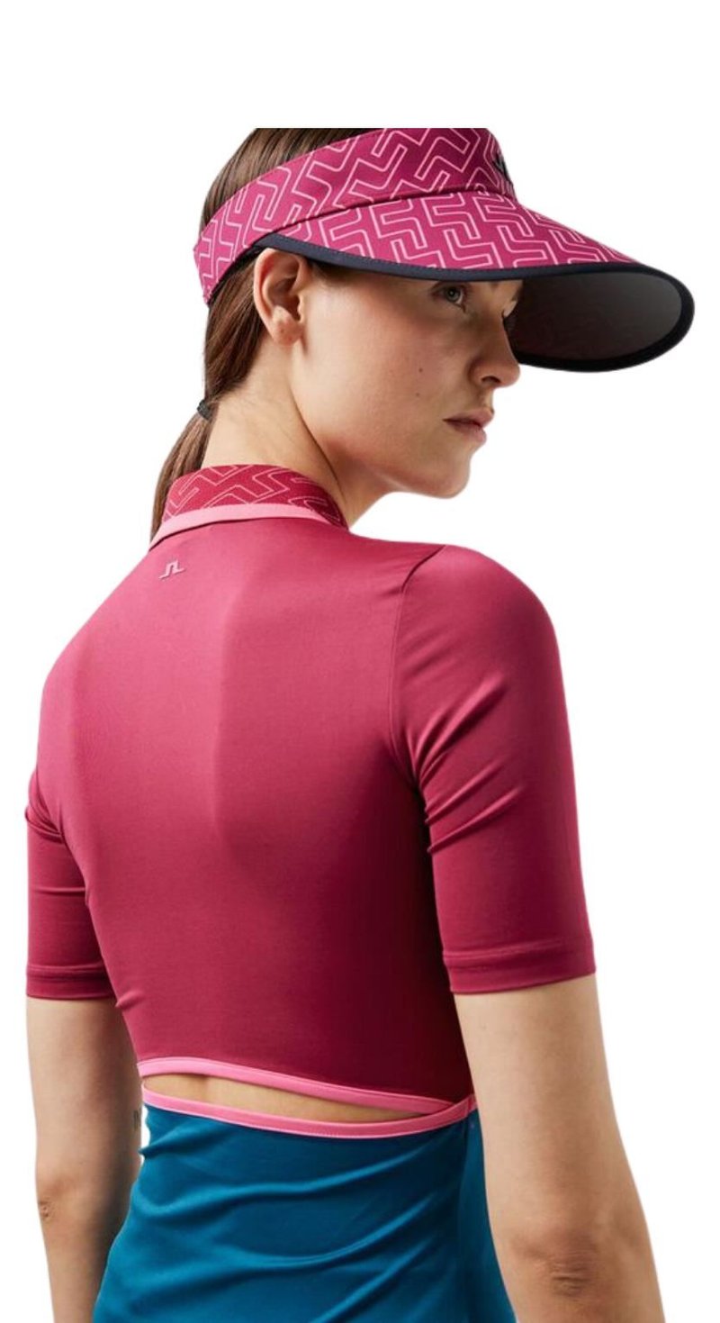 J.Lindeberg Odella dames polo, anemone