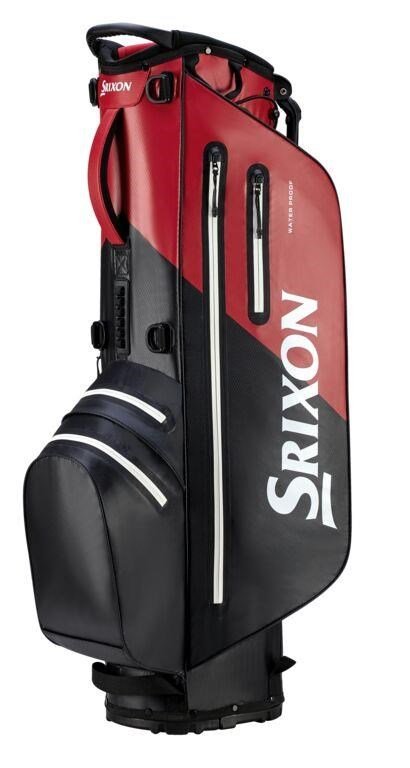 Srixon Waterproof stand bag, zwart/rood