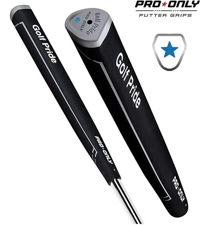 Golf Pride Pro Only Blue Star 81cc putter grip, zwart