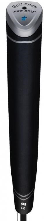 Golf Pride Pro Only Blue Star 81cc putter grip, zwart