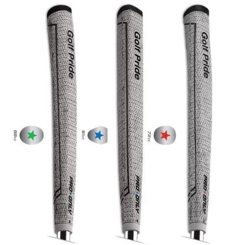 Golf Pride Pro Only Cord Red Star 72cc putter grip, grijs