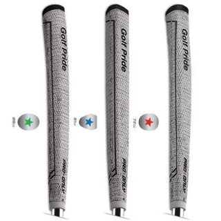 Golf Pride Pro Only Cord Green Star 88cc putter grip, grijs