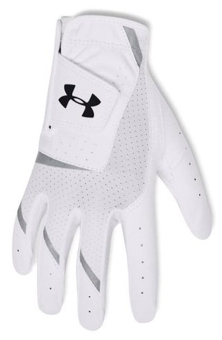 Under Armour IsoChill junior golfhandschoen, wit