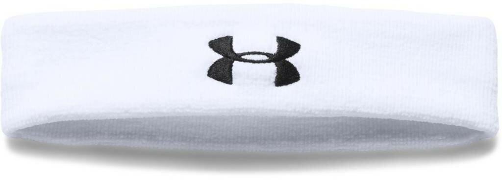 Under Armour Performance heren hoofdband, wit