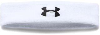 Under Armour Performance heren hoofdband, wit