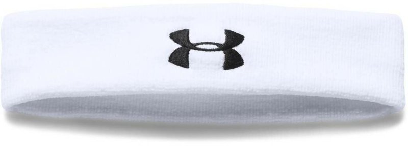 Under Armour Performance heren hoofdband, wit