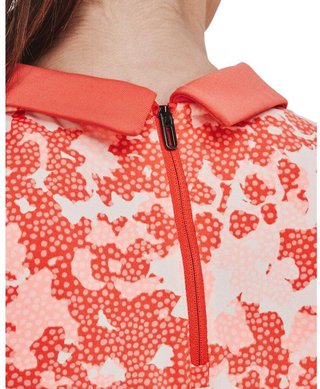 Under Armour Zinger Rise Sleeveless dames polo, oranje