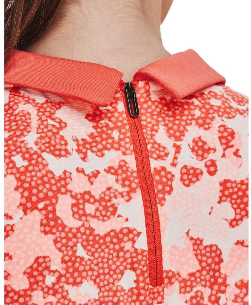 Under Armour Zinger Rise Sleeveless dames polo, oranje