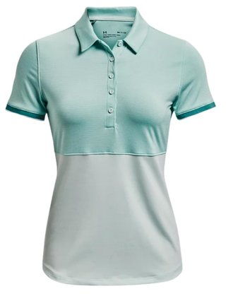 Under Armour Zinger Point dames polo, sea mist/neptune
