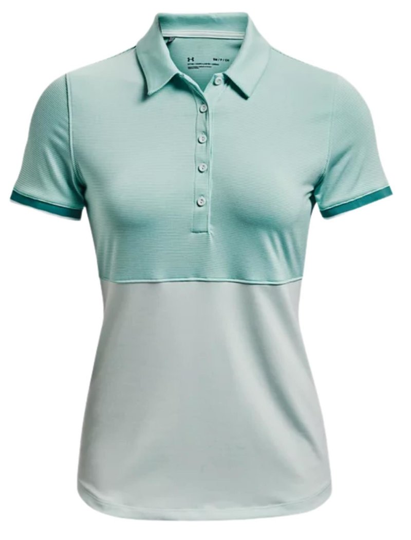 Under Armour Zinger Point dames polo, sea mist/neptune