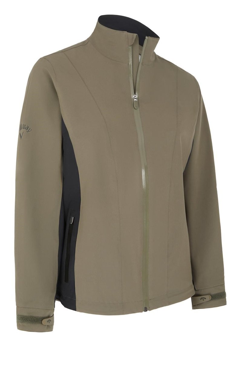 Callaway ColorBlock WaterProof dames jack, industrial green