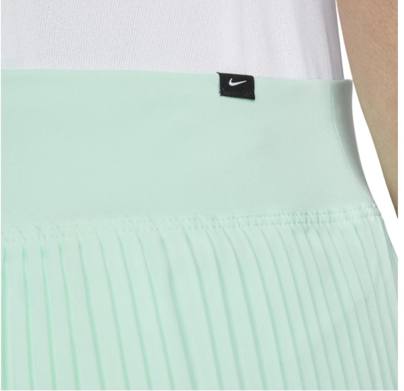 Nike Ace Pleated dames golfshort, mint foam