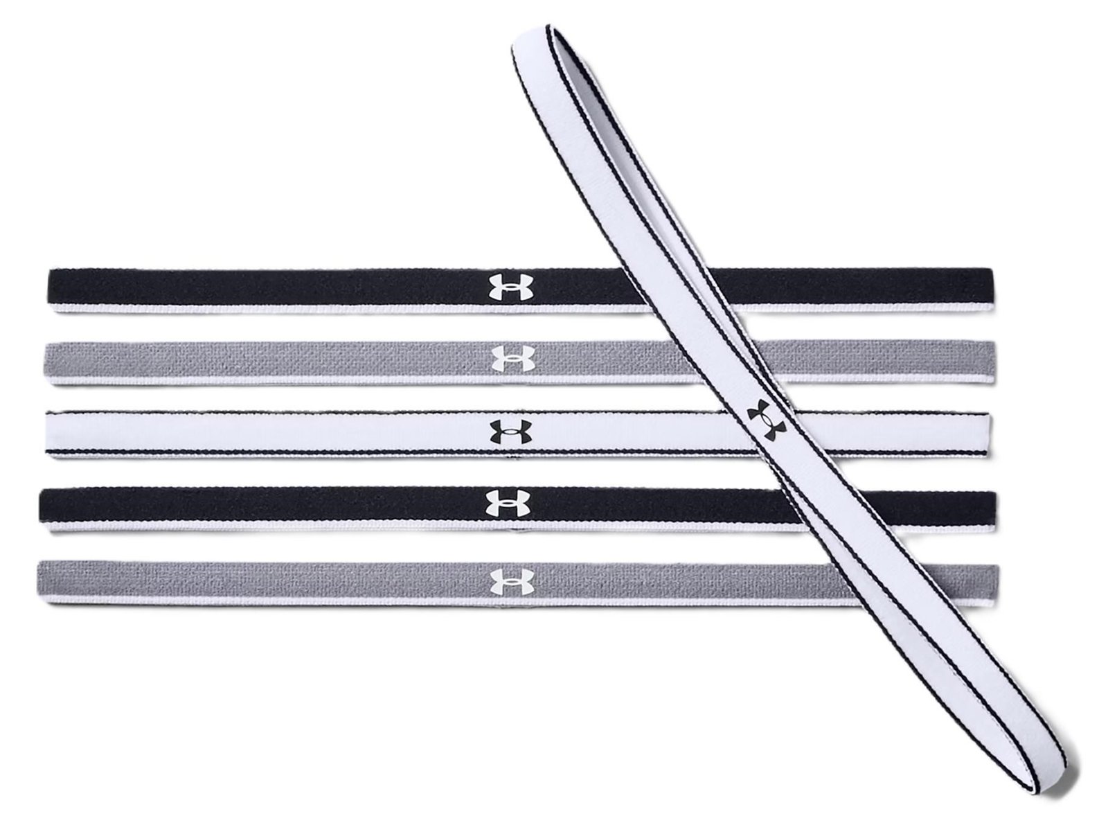 Under Armour Mini Headbands (6-pack), zwart