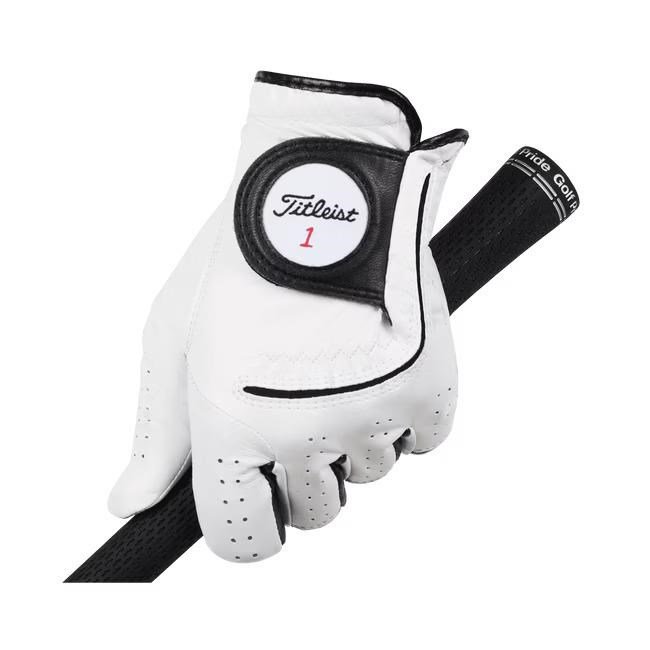 Titleist Players Flex Cadet heren golfhandschoen, wit