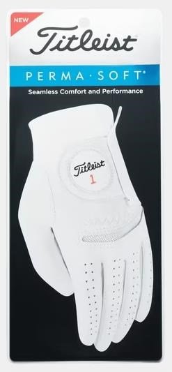 Titleist Perma-Soft heren golfhandschoen, wit