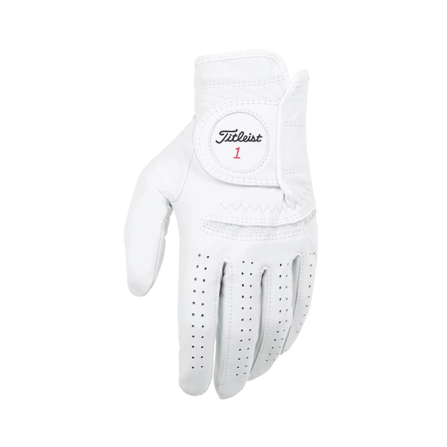 Titleist Perma-Soft Cadet heren golfhandschoen, wit