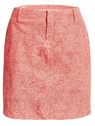 Under Armour Links Woven Printed dames skort, roze