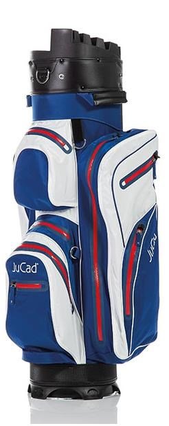 JuCad Manager Dry cart bag, blauw/wit/rood