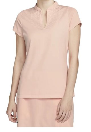 Nike Dri-FIT ADV Ace dames polo, lichtoranje