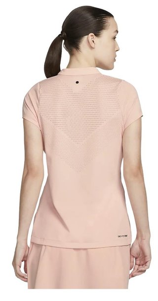 Nike Dri-FIT ADV Ace dames polo, lichtoranje