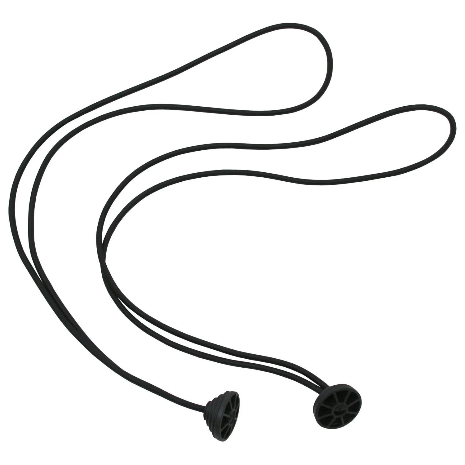 JuCad elastische band voor tassupport (2 stuks) voor Titanium/Roestvrij Staal Caddys