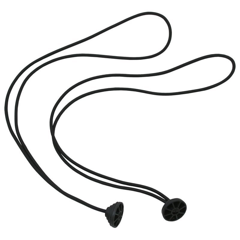 JuCad elastische band voor tassupport (2 stuks) voor Titanium/Roestvrij Staal Caddys