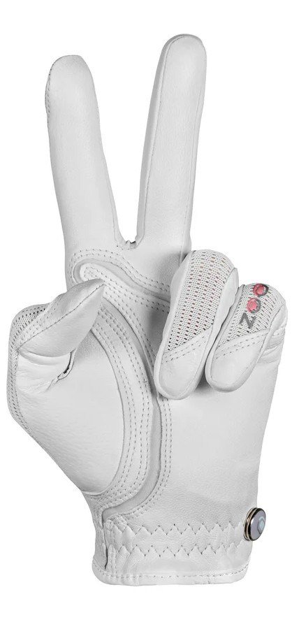 Zoom Zoom Sun Style dames golfhandschoen, wit