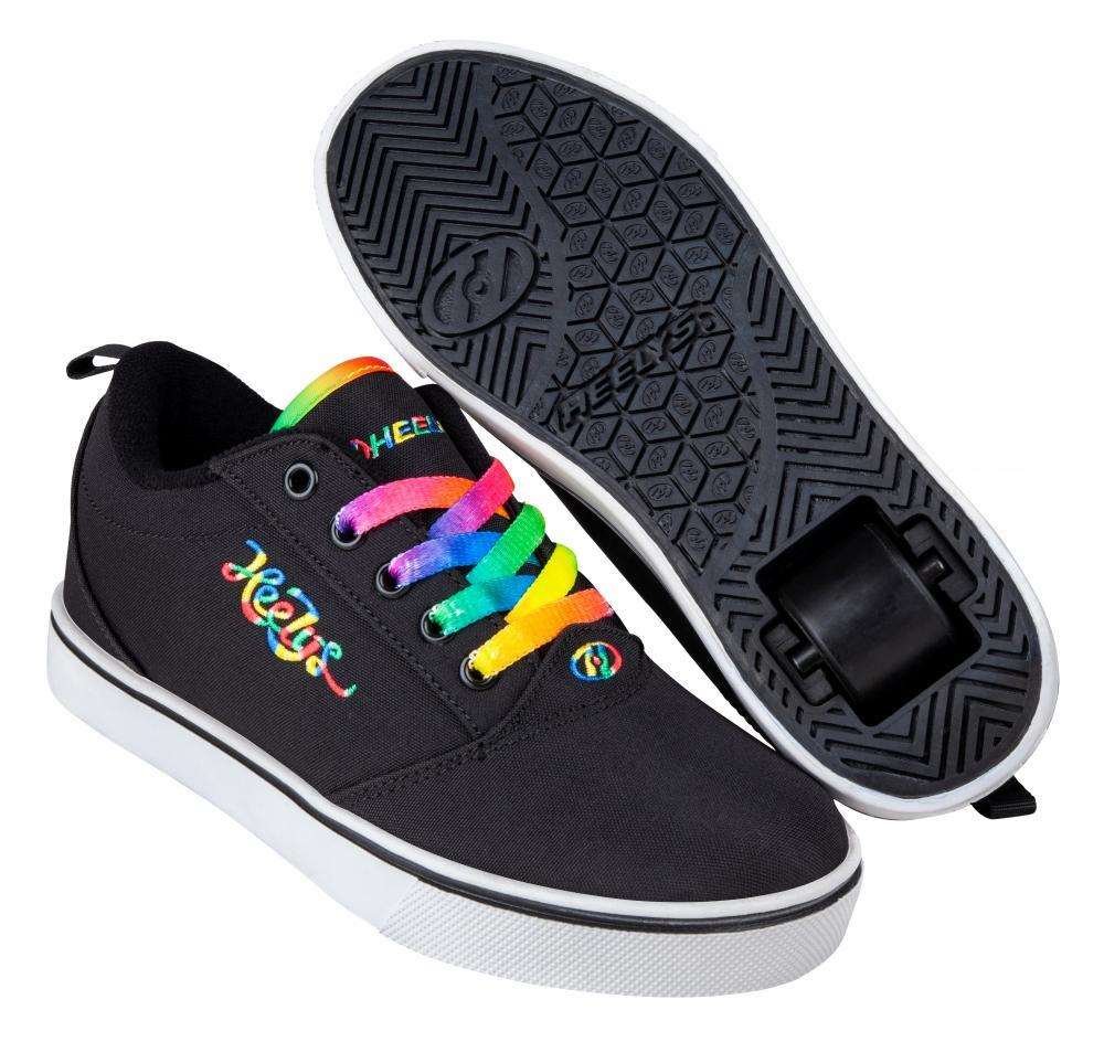 Heelys Pro 20 HE100771, black rainbow cursive