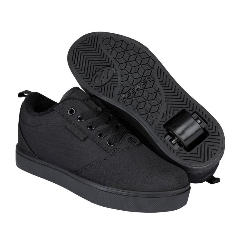 Heelys Pro 20 HES10430 unisex golfschoenen, zwart canvas