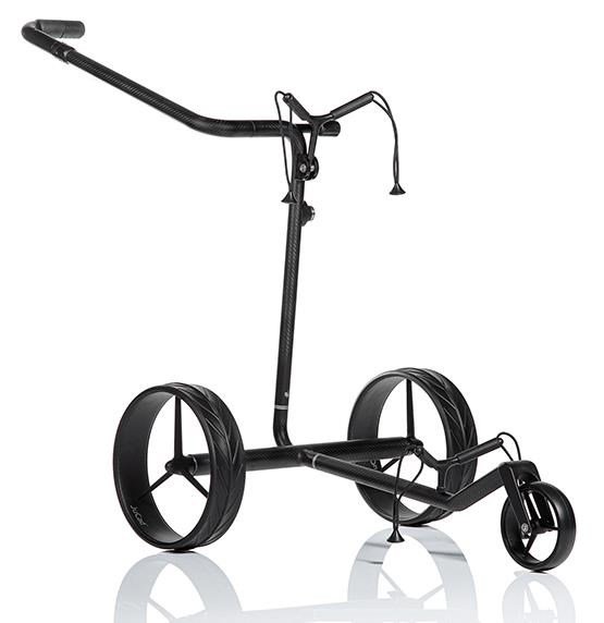 JuCad Carbon Travel Nero SV 2.0 elektrische trolley, zwart