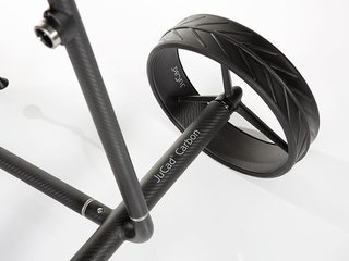 JuCad Carbon Travel Nero SV 2.0 elektrische trolley, zwart