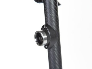 JuCad Carbon Travel Nero SV 2.0 elektrische trolley, zwart