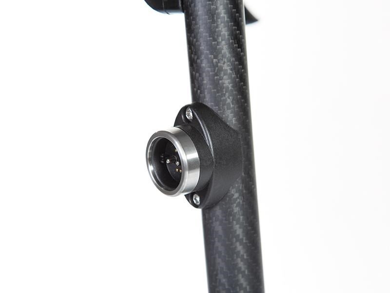 JuCad Carbon Travel Nero SV 2.0 elektrische trolley, zwart