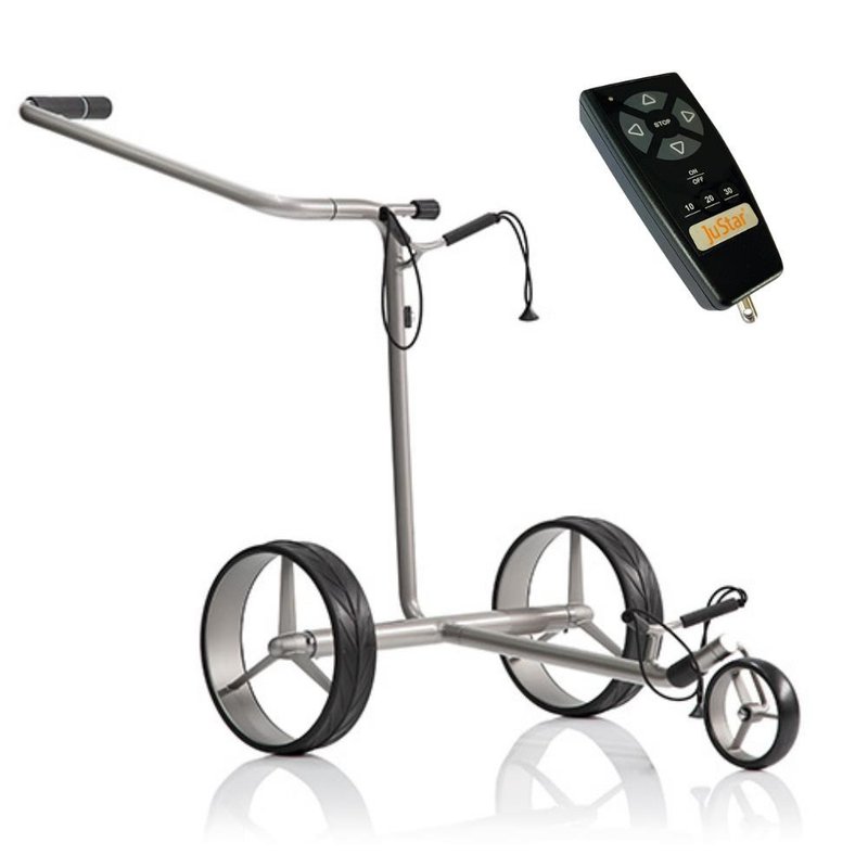 JuStar Silver 1.0 elektrische trolley, stříbrná