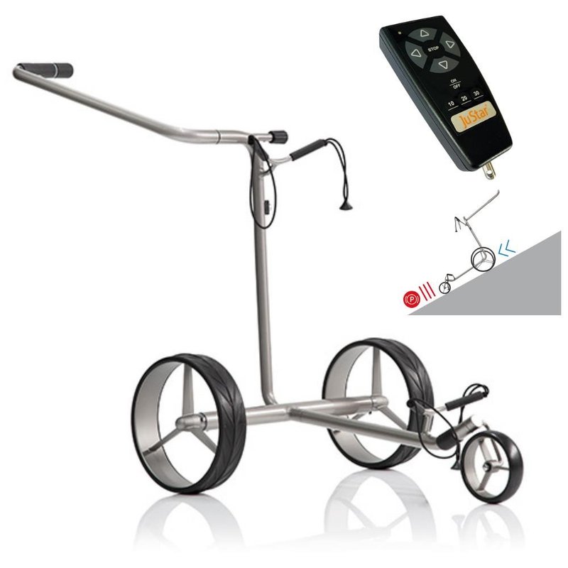 JuStar Silver 1.0 elektrische trolley, zilver