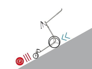 JuStar Silver 1.0 elektrische trolley, zilver
