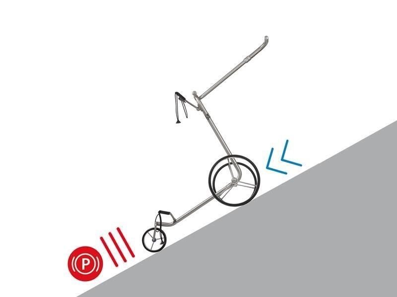JuStar Silver 1.0 elektrische trolley, zilver
