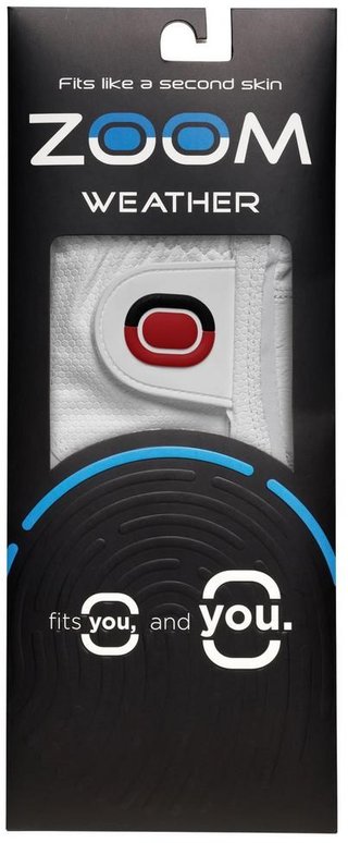 Zoom Zoom Weather heren golfhandschoen, wit