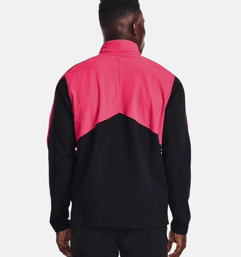 Under Armour Storm Windstrike 1/2 Zip heren jack, zwart/jet gray