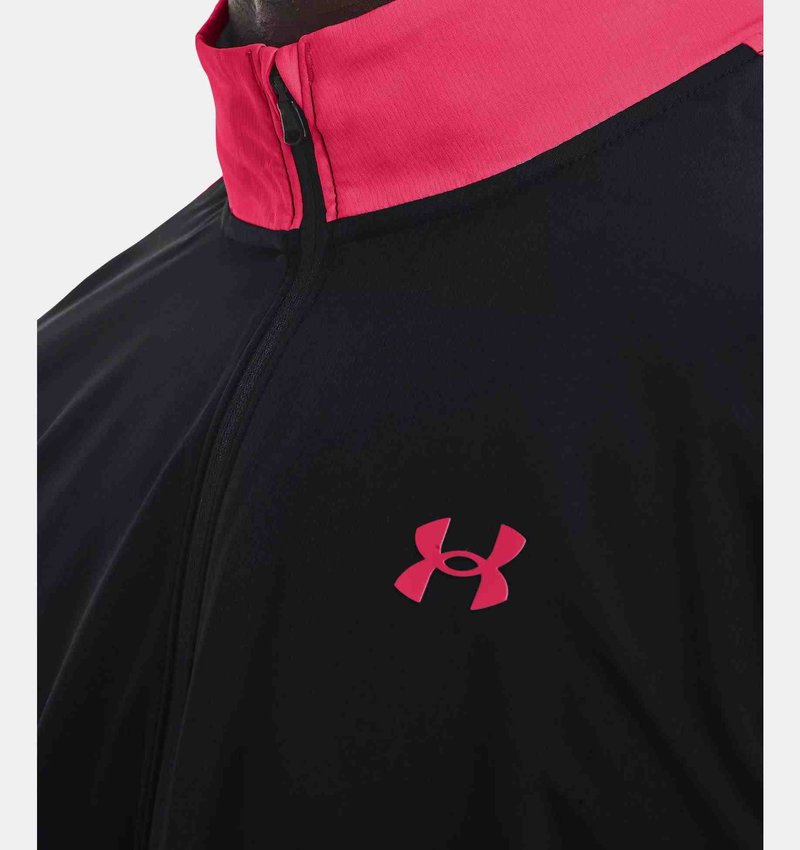 Under Armour Storm Windstrike 1/2 Zip heren jack, zwart/jet gray