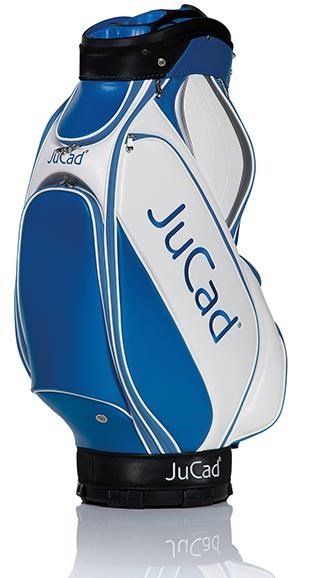 JuCad Pro cart bag, blauw/wit