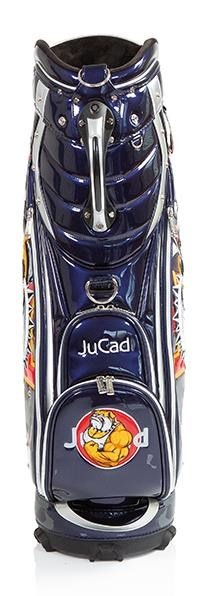 JuCad Luxury cart bag, blauw/wit