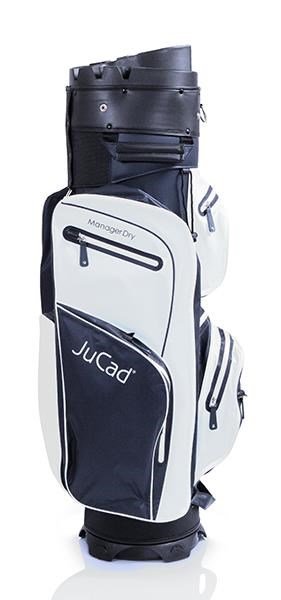 JuCad Manager Dry cart bag, wit/blauw