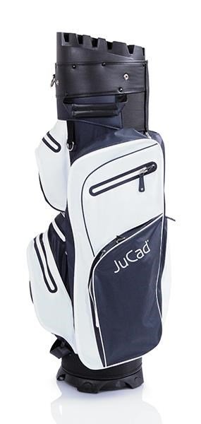 JuCad Manager Dry cart bag, wit/blauw