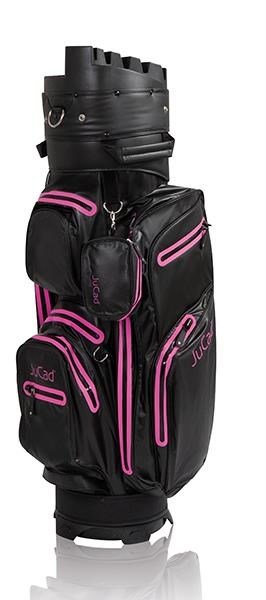 JuCad Manager Dry cart bag, zwart/roze