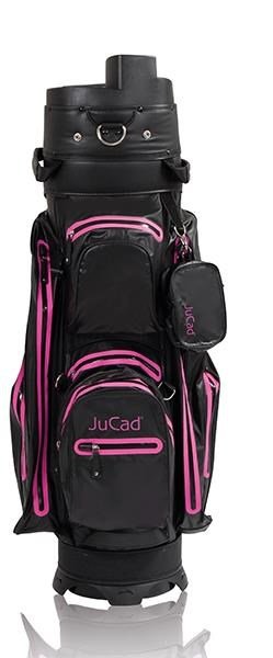 JuCad Manager Dry cart bag, zwart/roze