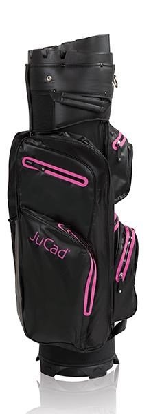 JuCad Manager Dry cart bag, zwart/roze