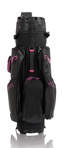 JuCad Manager Dry cart bag, zwart/roze