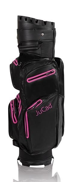 JuCad Manager Dry cart bag, zwart/roze