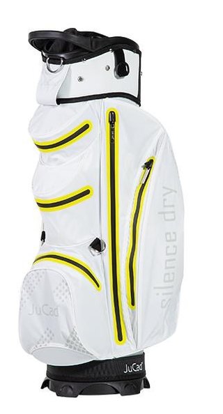 JuCad Silence Dry cart bag, wit/geel